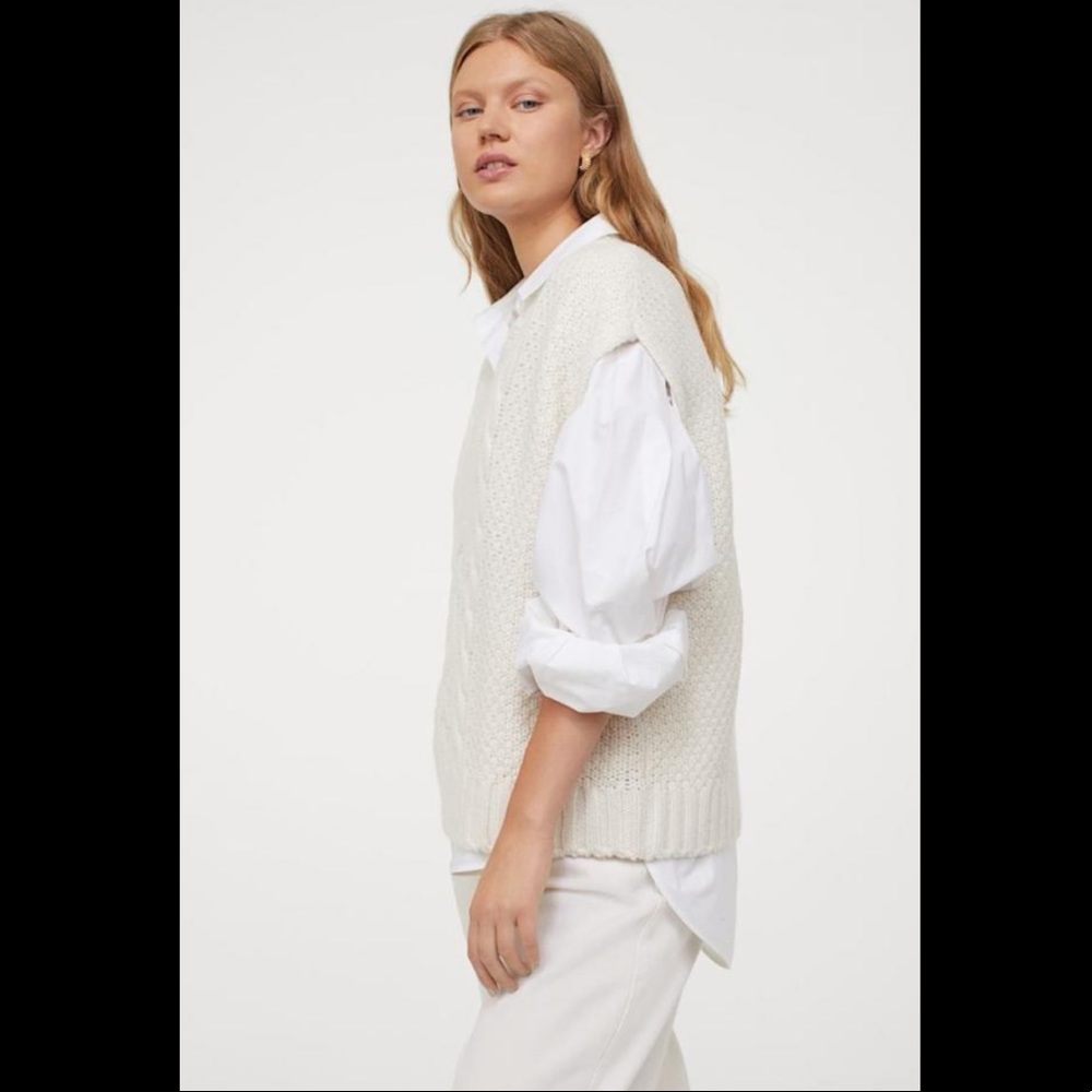 H&M Cable Knit Vest